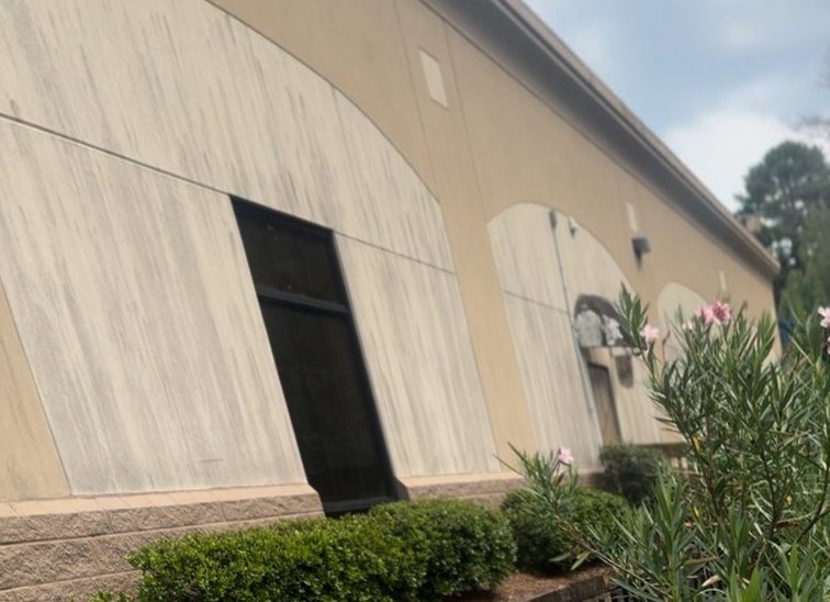 Commercial Building Facade before